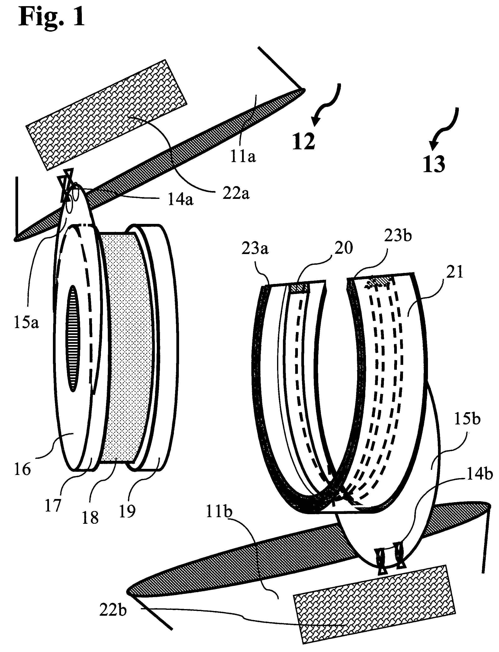 Fastener mechanism for uniting articles of clothing