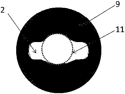 Multilayer interconnection FPC with rapid tin guide via hole