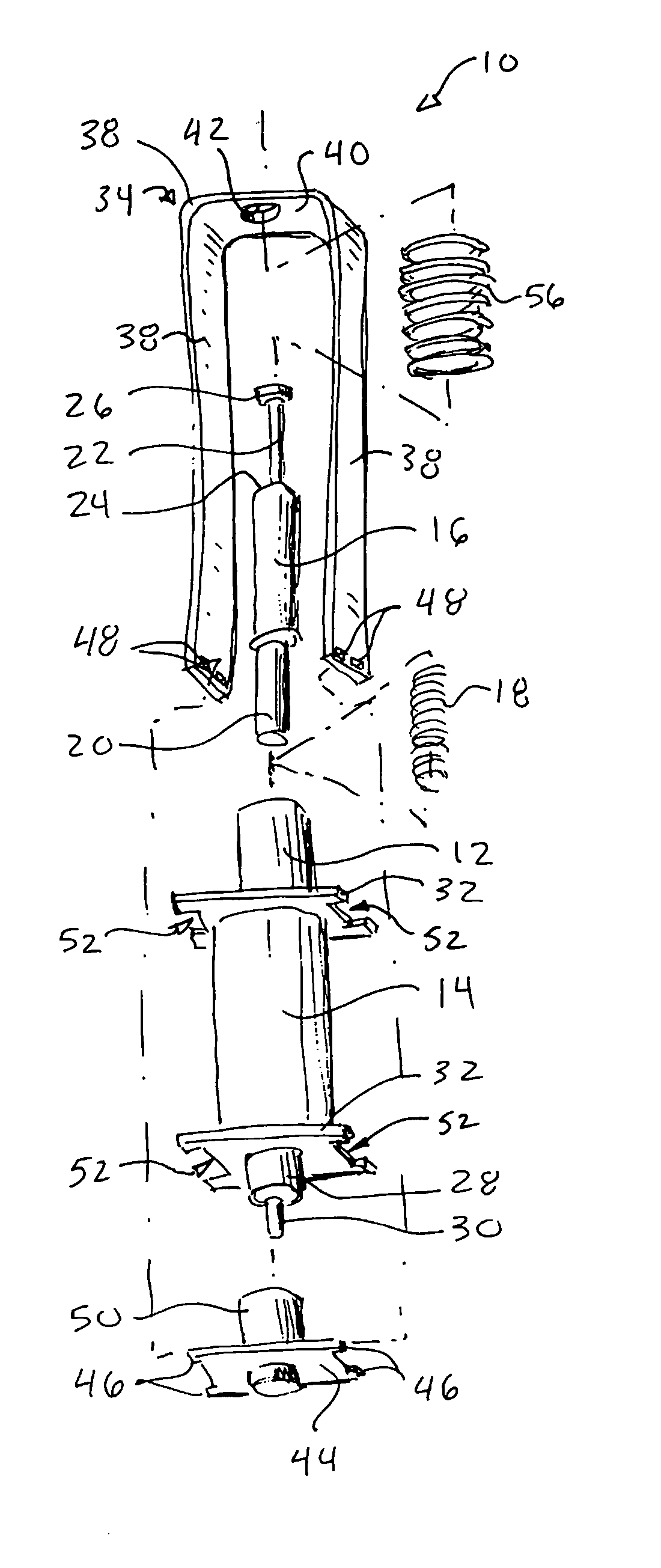 Fast engage, slow release electrical actuator