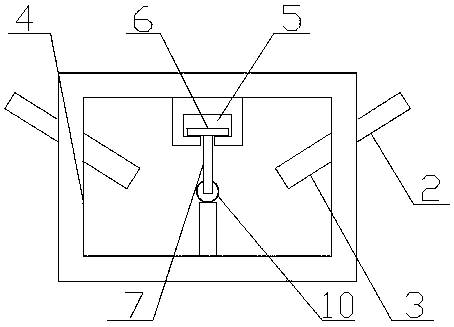 A device for liquid nitrogen injection experiments with double nozzles that improves quenching speed easily