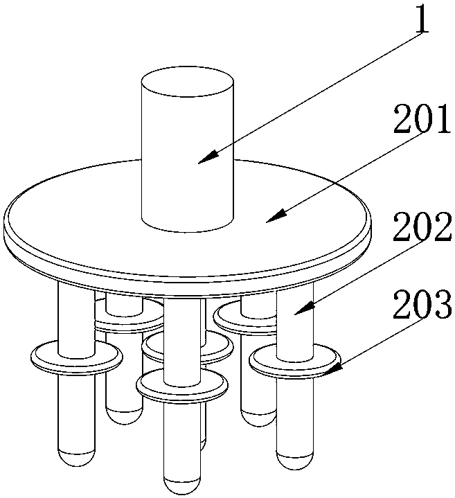 Rice pest trapping device