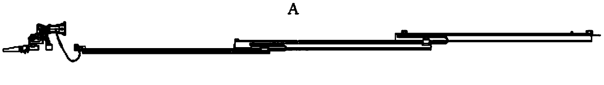 Pipeline protection device, cantilever crane system and concrete spraying vehicle