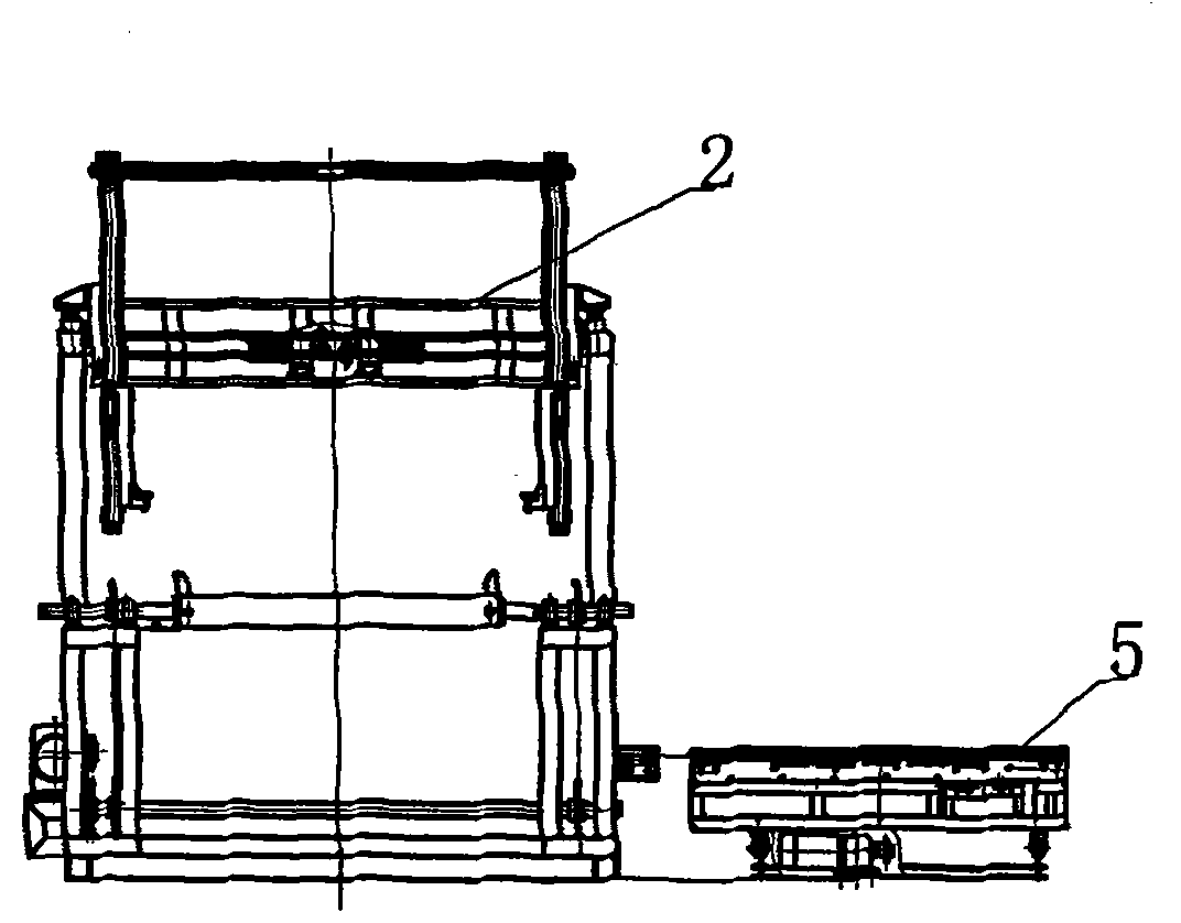 Slush molding machine