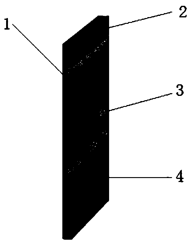 3D grapheneized carbon positive electrode total battery and preparation method thereof