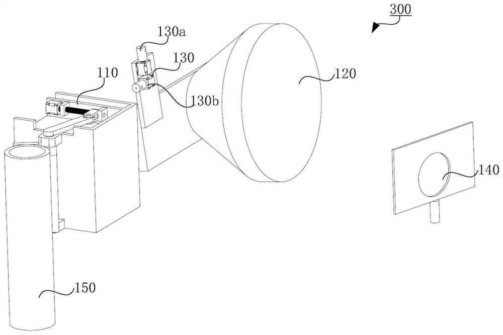 Alignment device for microwave antenna, microwave antenna and alignment method