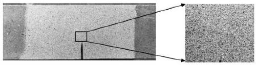 Heterogeneous material crack stress intensity factor calculation method applying DIC technology