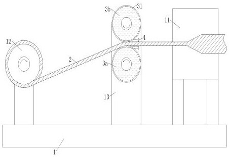 Cold drawing machine for cold working extension of high-temperature alloy wire