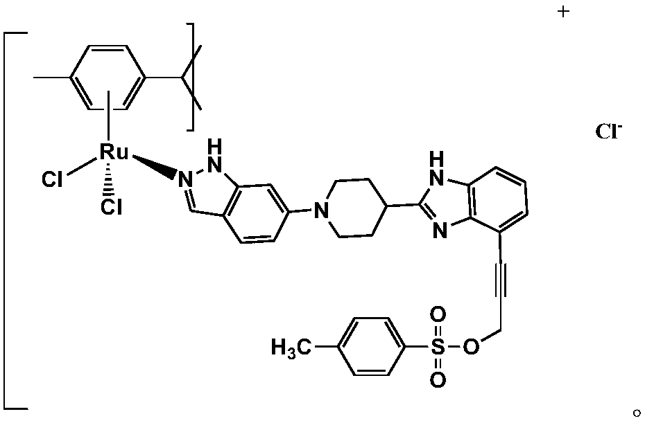 Anti-tumor compound with phototoxicity and preparation method and application thereof