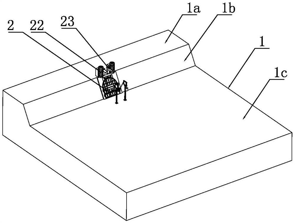 A self-duplex inclined shaft pressure relief and explosion-proof device and method for safe production in coal mines