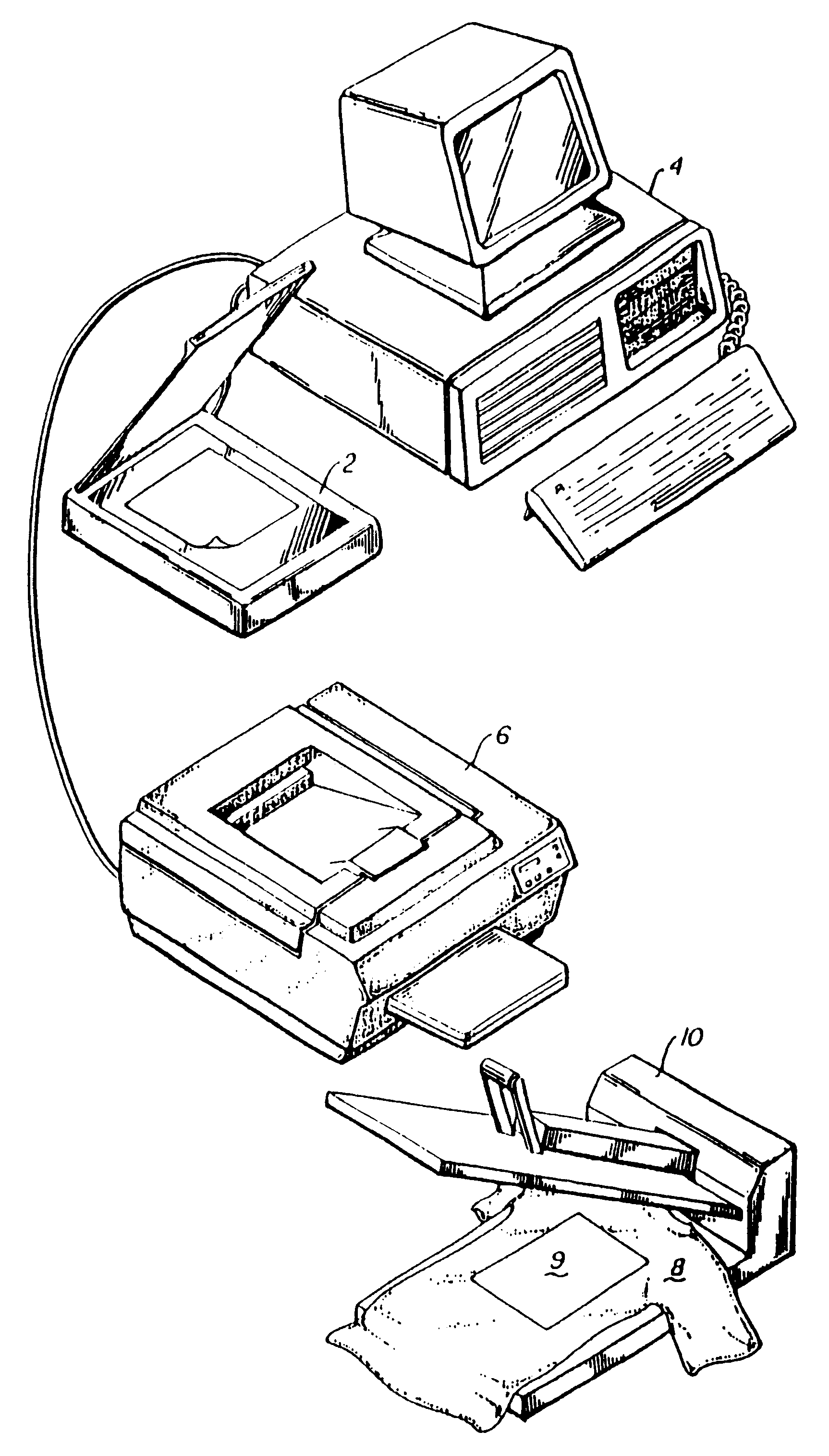 Permanent heat activated printing process