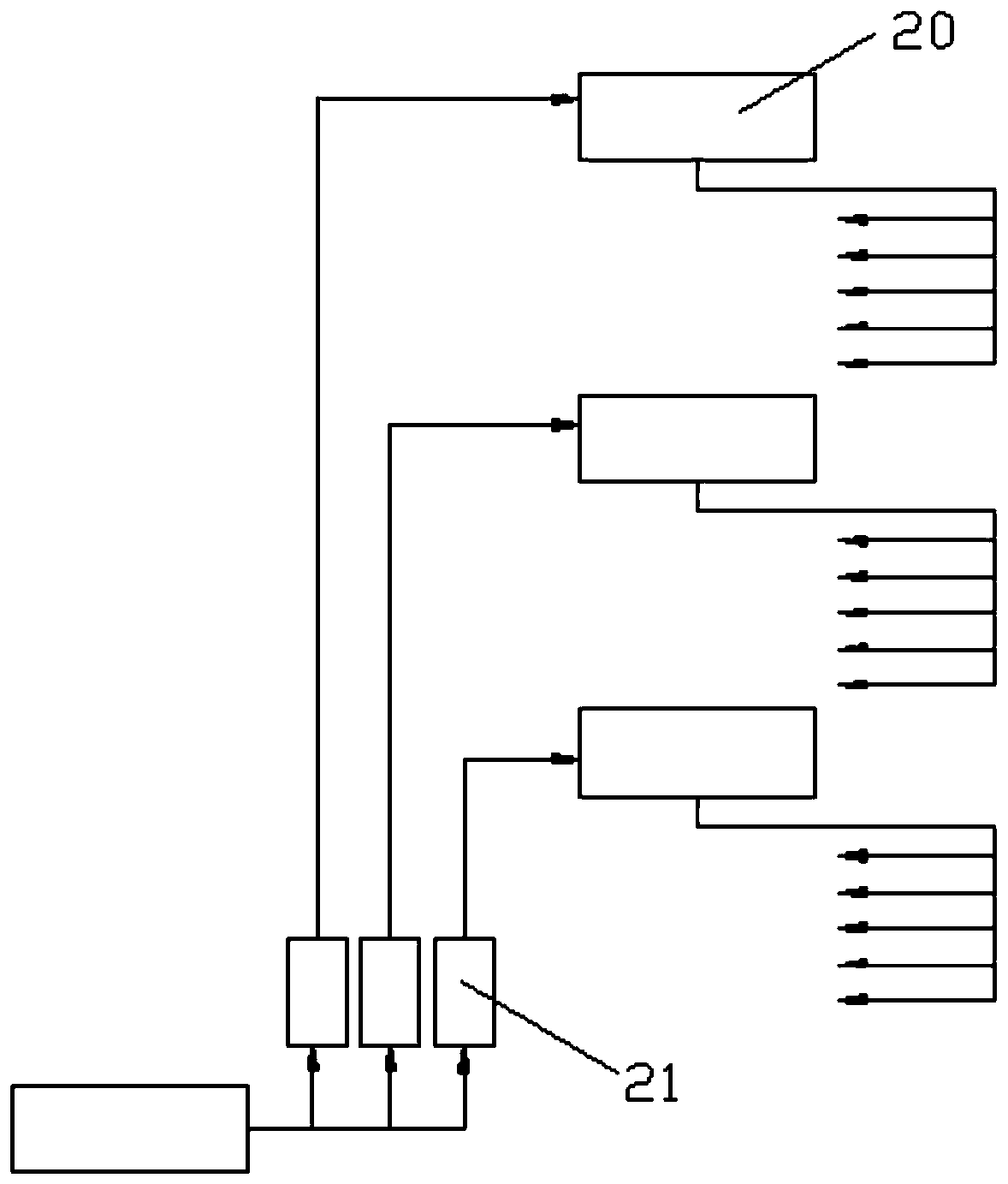 Firefighting water supply system for high building