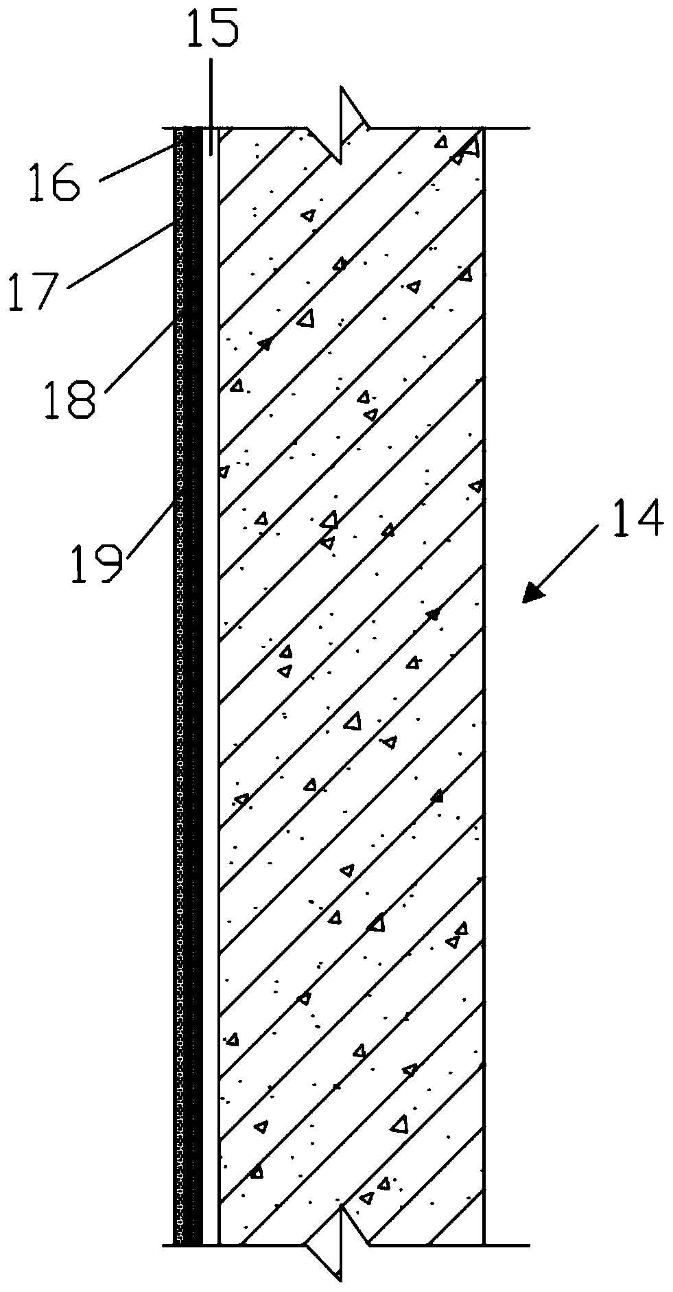 A prefabricated assembly pipe gallery structure