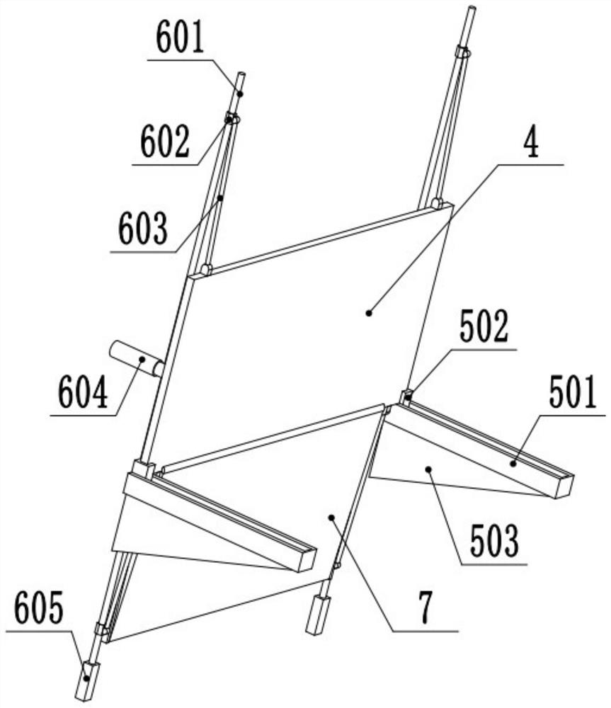 Externally-hung stretchable hollowed-out balcony of fabricated building and construction method thereof