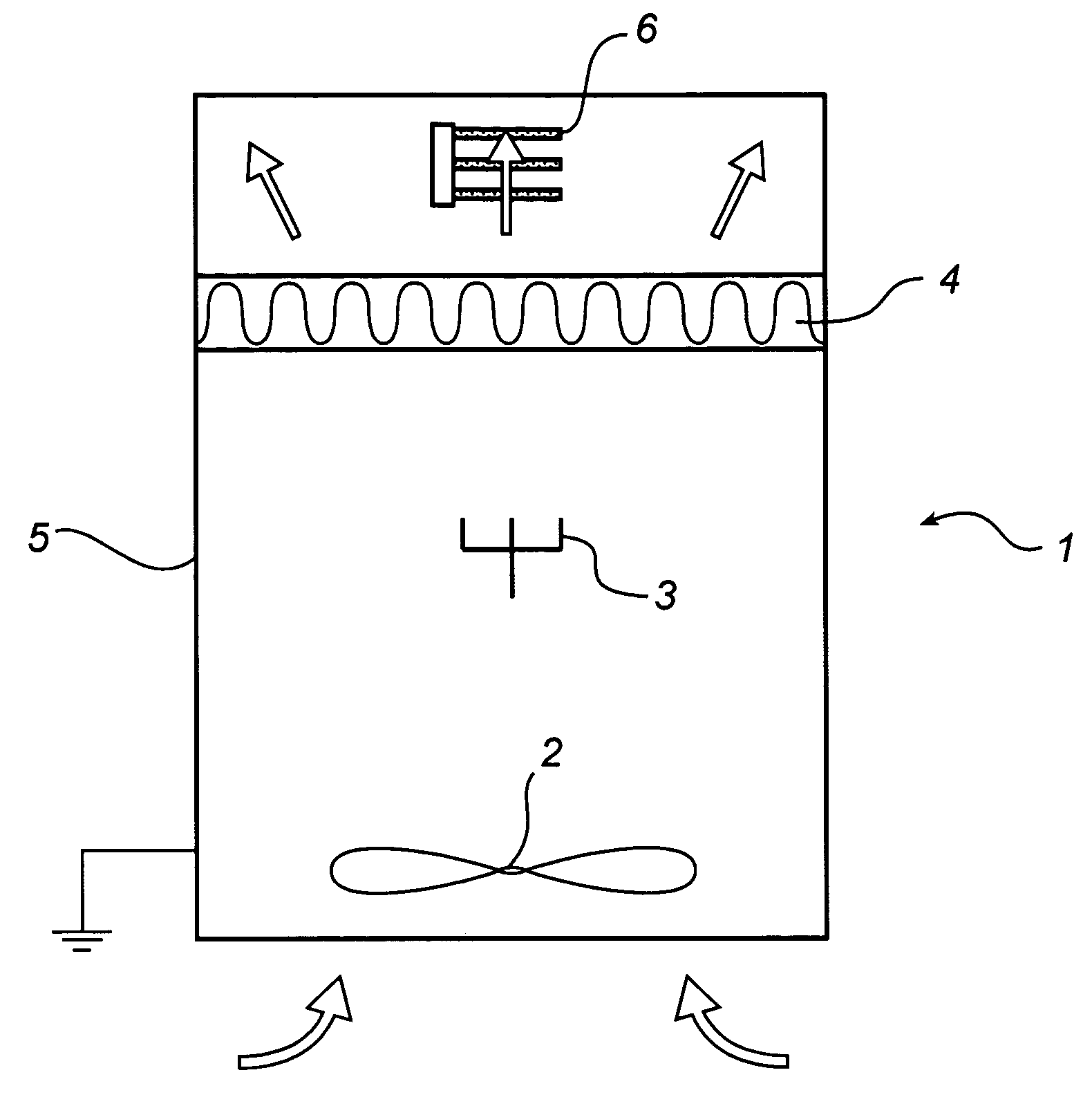 Air filtering system