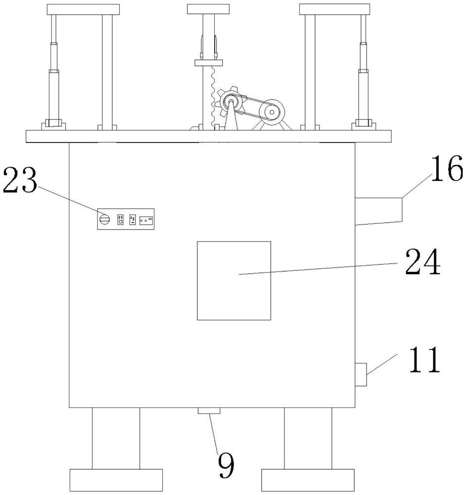 Efficient dehydration equipment for production of pickled vegetables