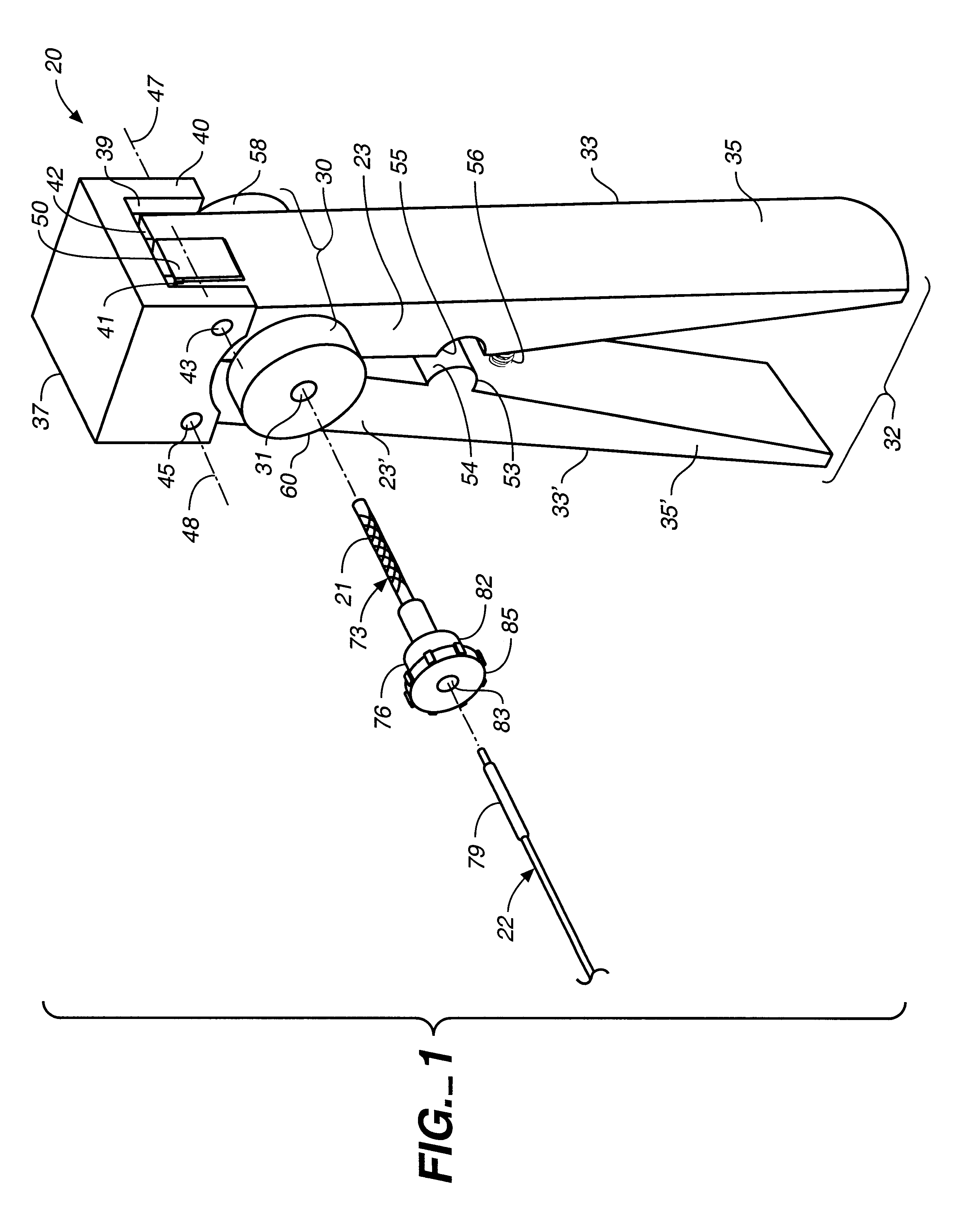 Stent crimper apparatus with radiation shied