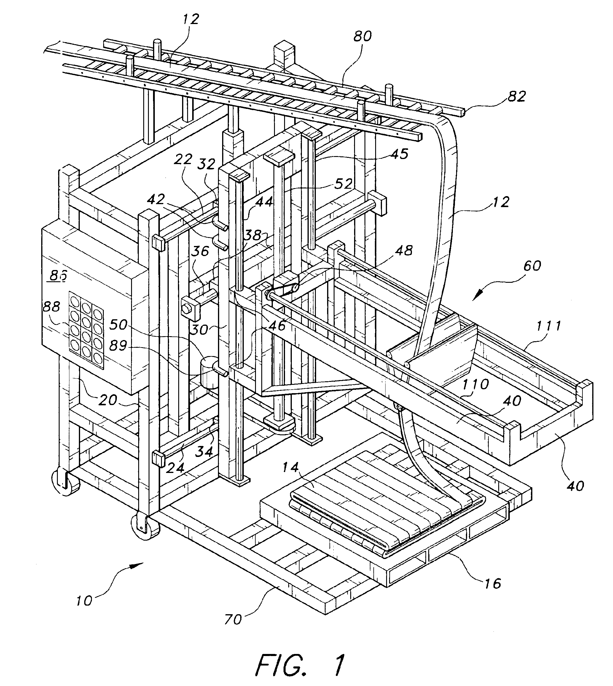 Automated reciprocal stacking assembly