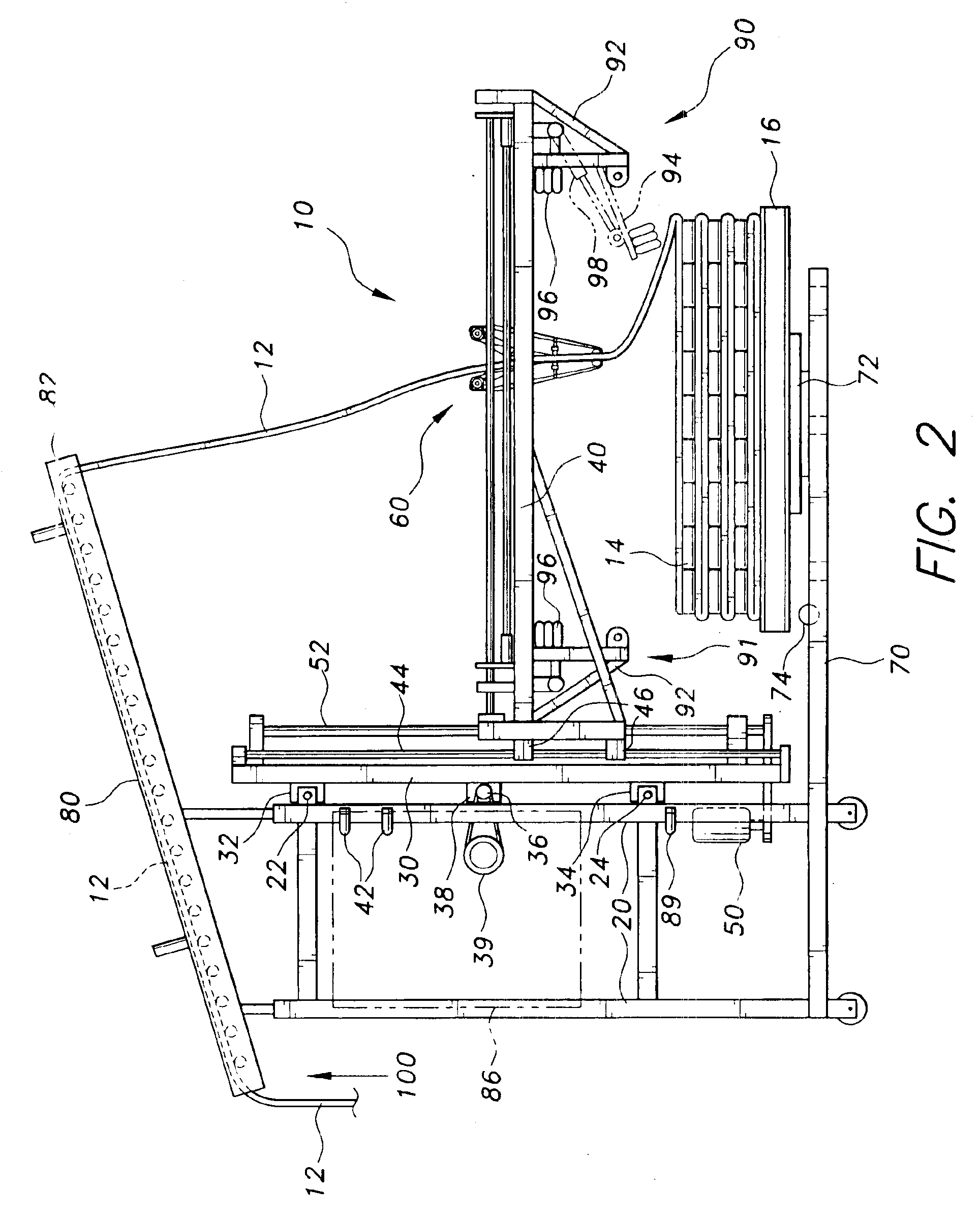 Automated reciprocal stacking assembly