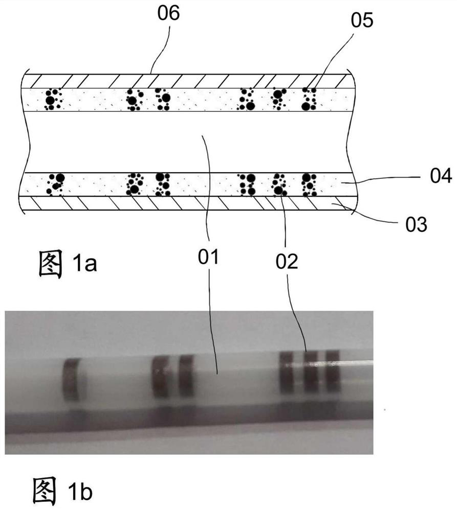 Medical instrument and device having echogenic markings