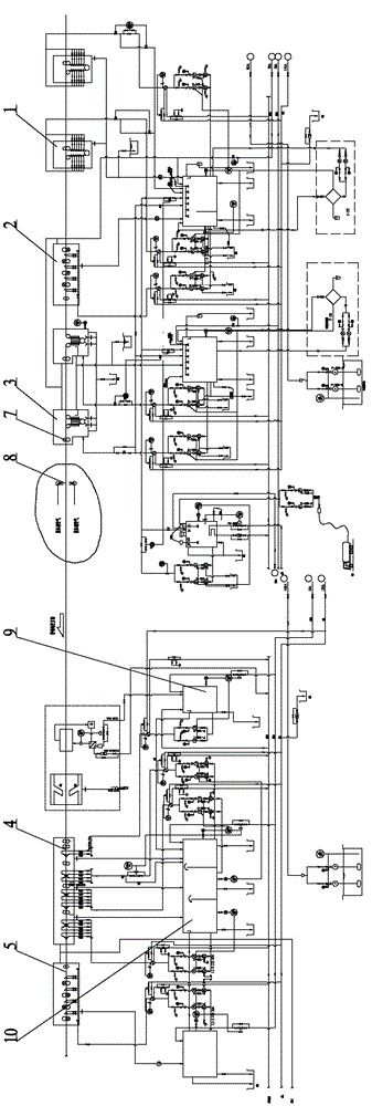 Devicefor improving washing quality of cold-rolling strip steel surface