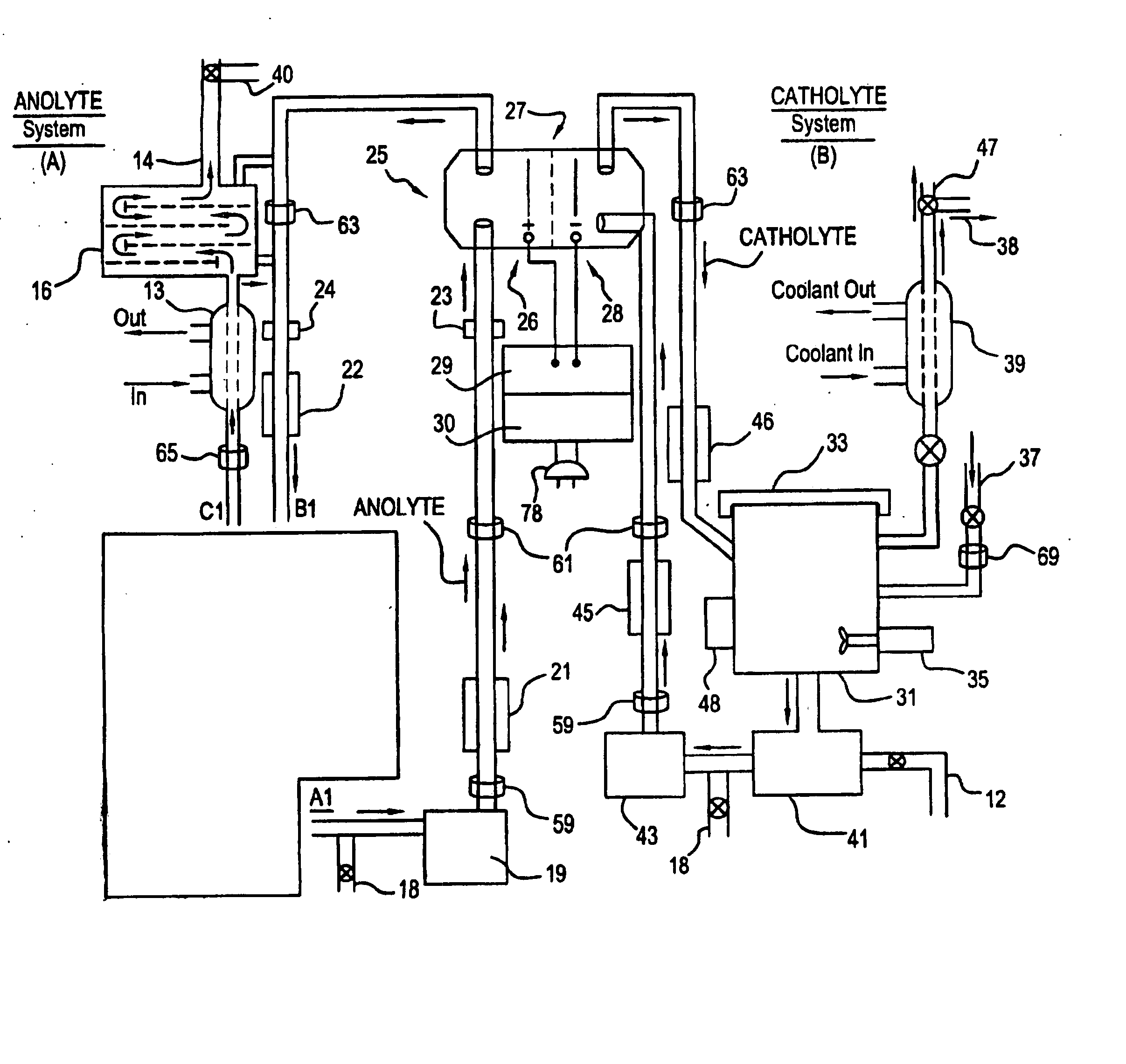 Mediated electrochemical oxidation process used as a hydrogen fuel generator