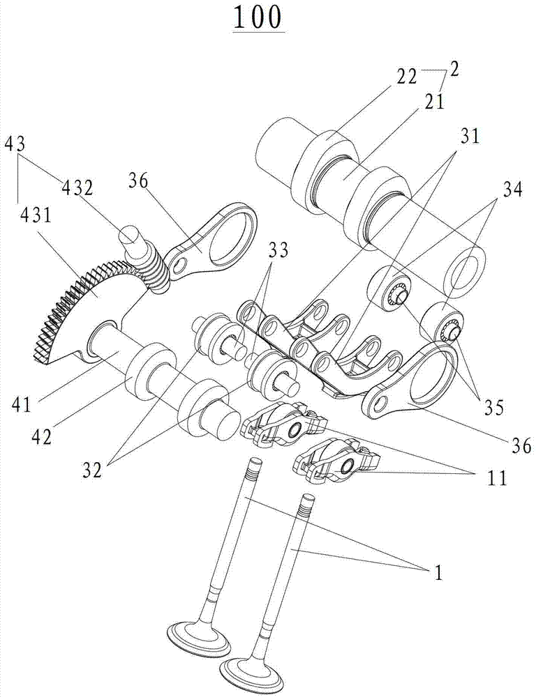 Vehicle, engine and variable valve lift device of vehicle