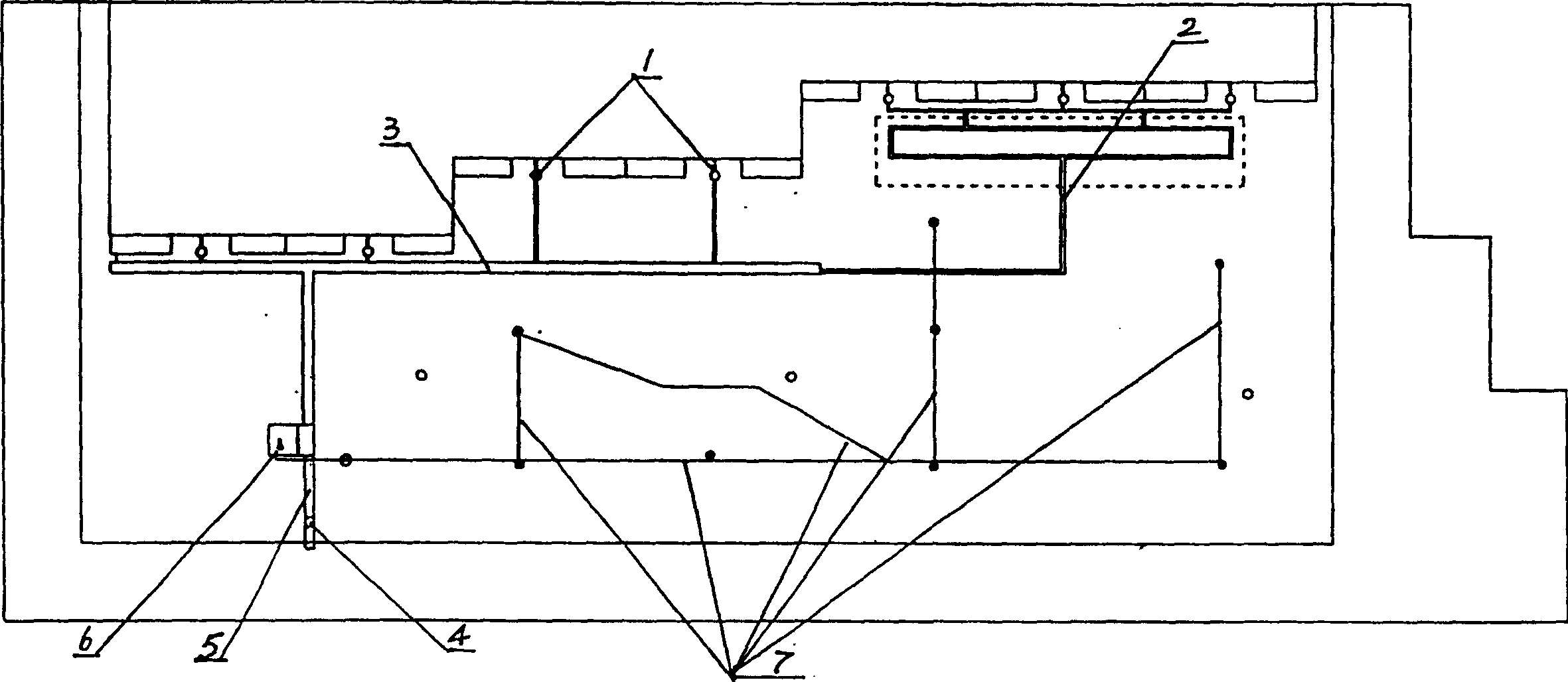 Method for treating and utilizing rain water in block