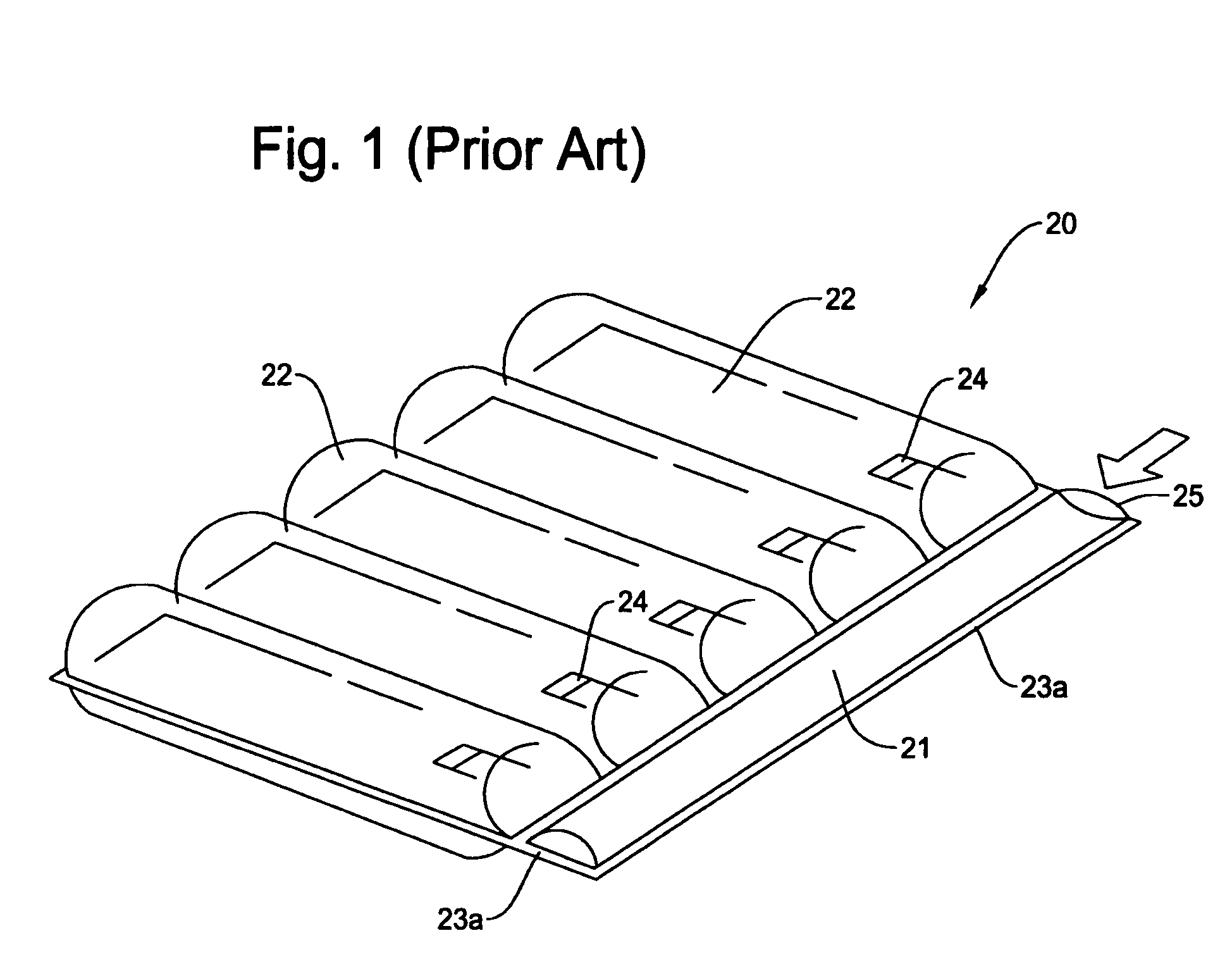 Structure of air-packing device