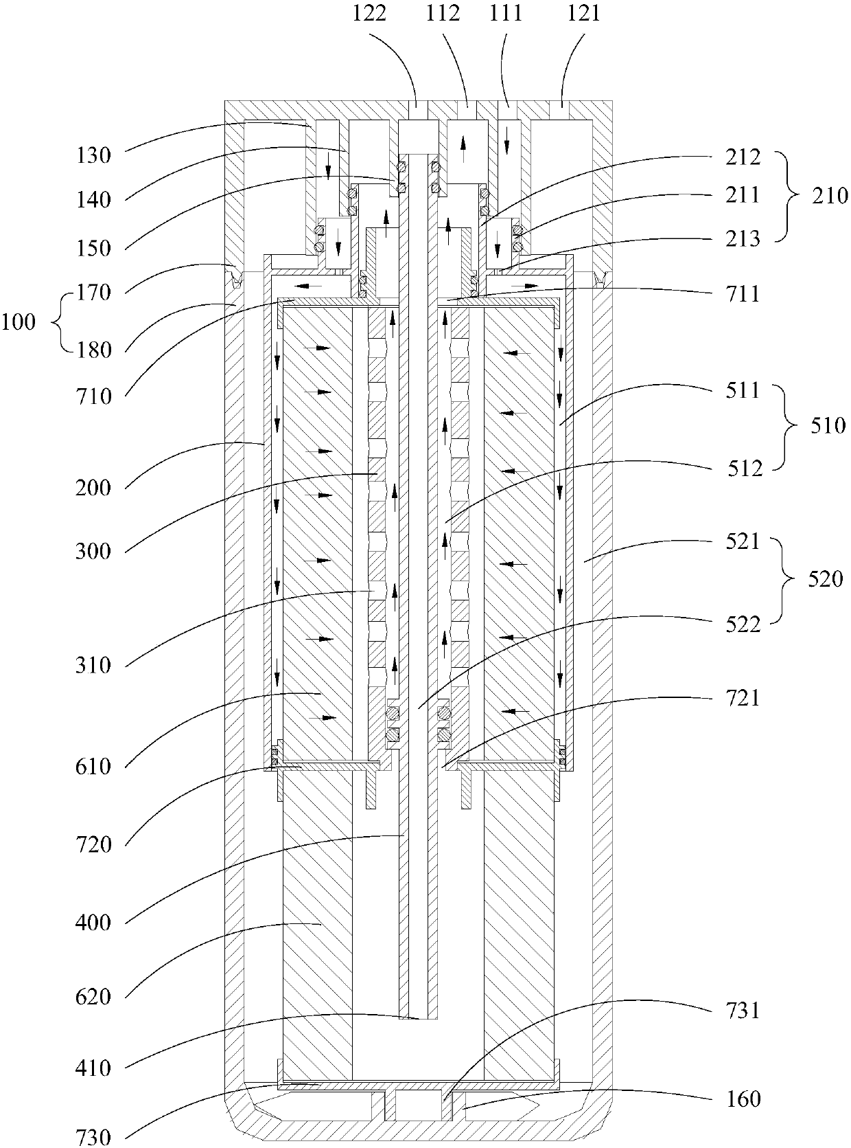 Filtration core assembly and water purification system