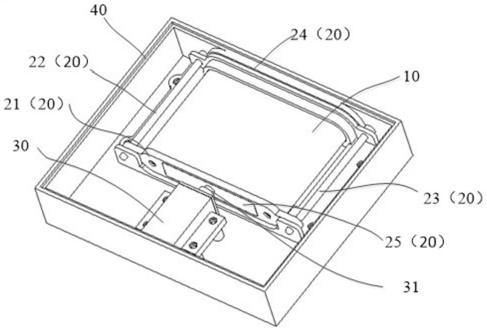 Semi-automatic camera lifting mechanism and electronic equipment