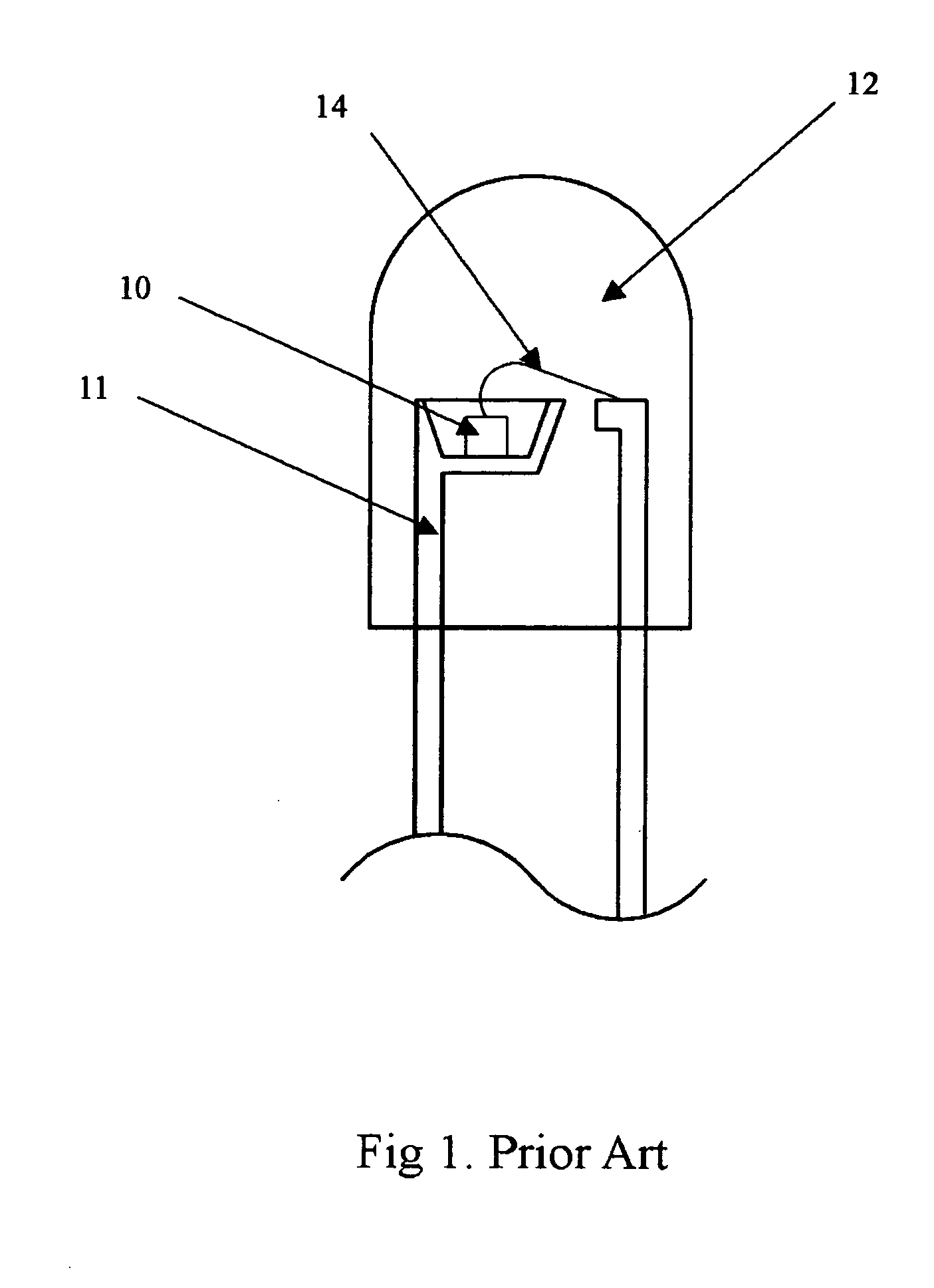 Low thermal resistance light emitting diode