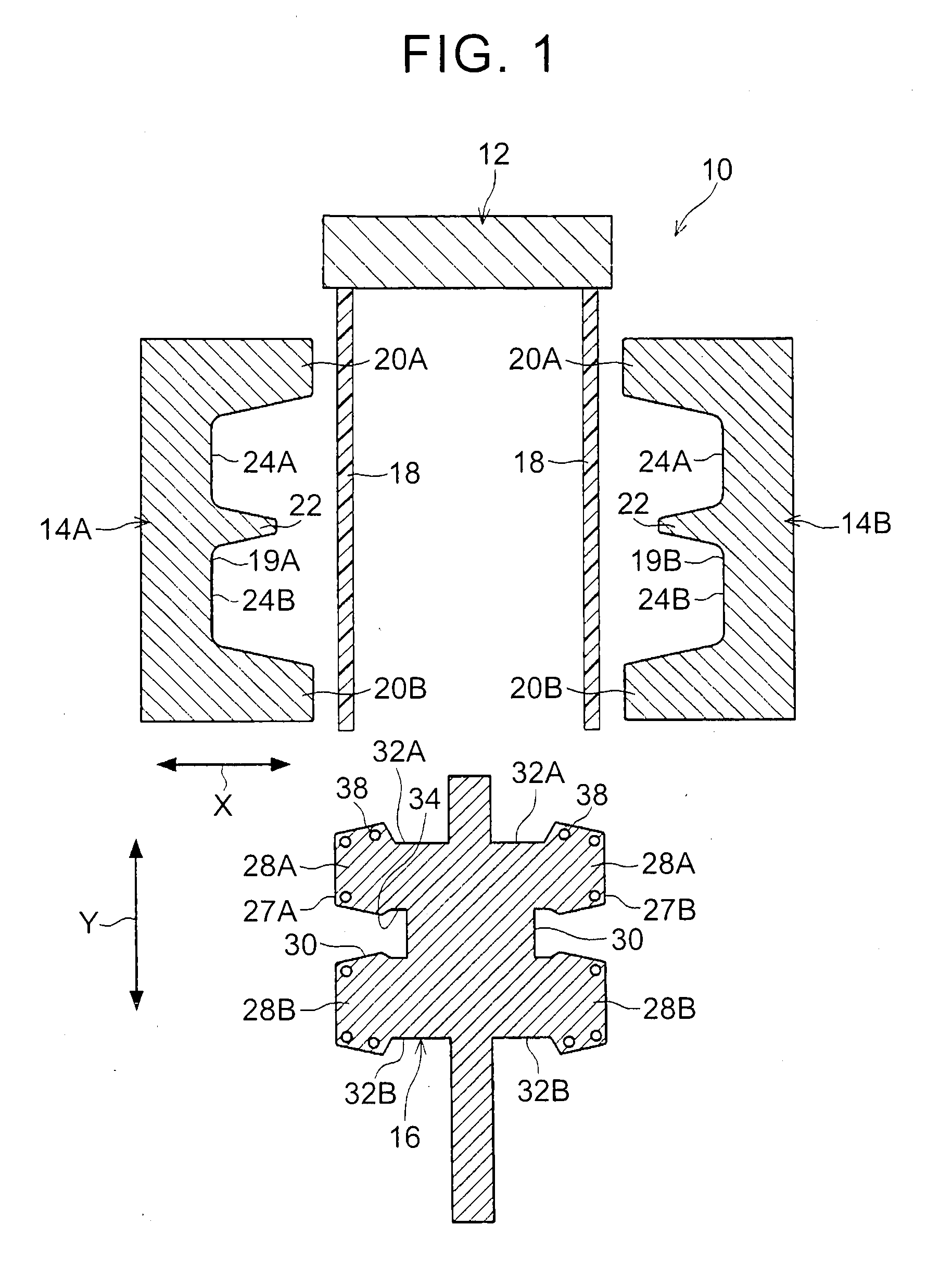 Method of manufacturing resin molded product and manufacturing device thereof