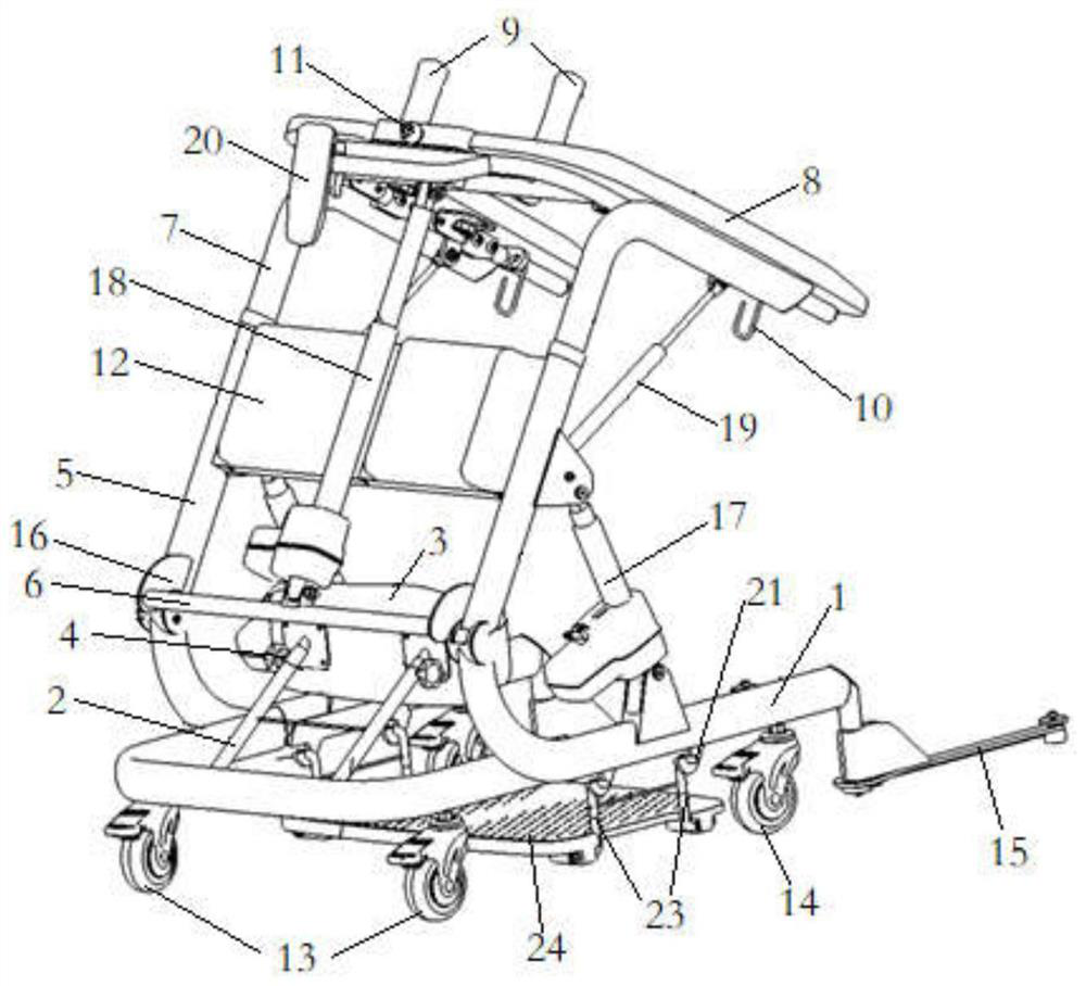 Multifunctional walking aid