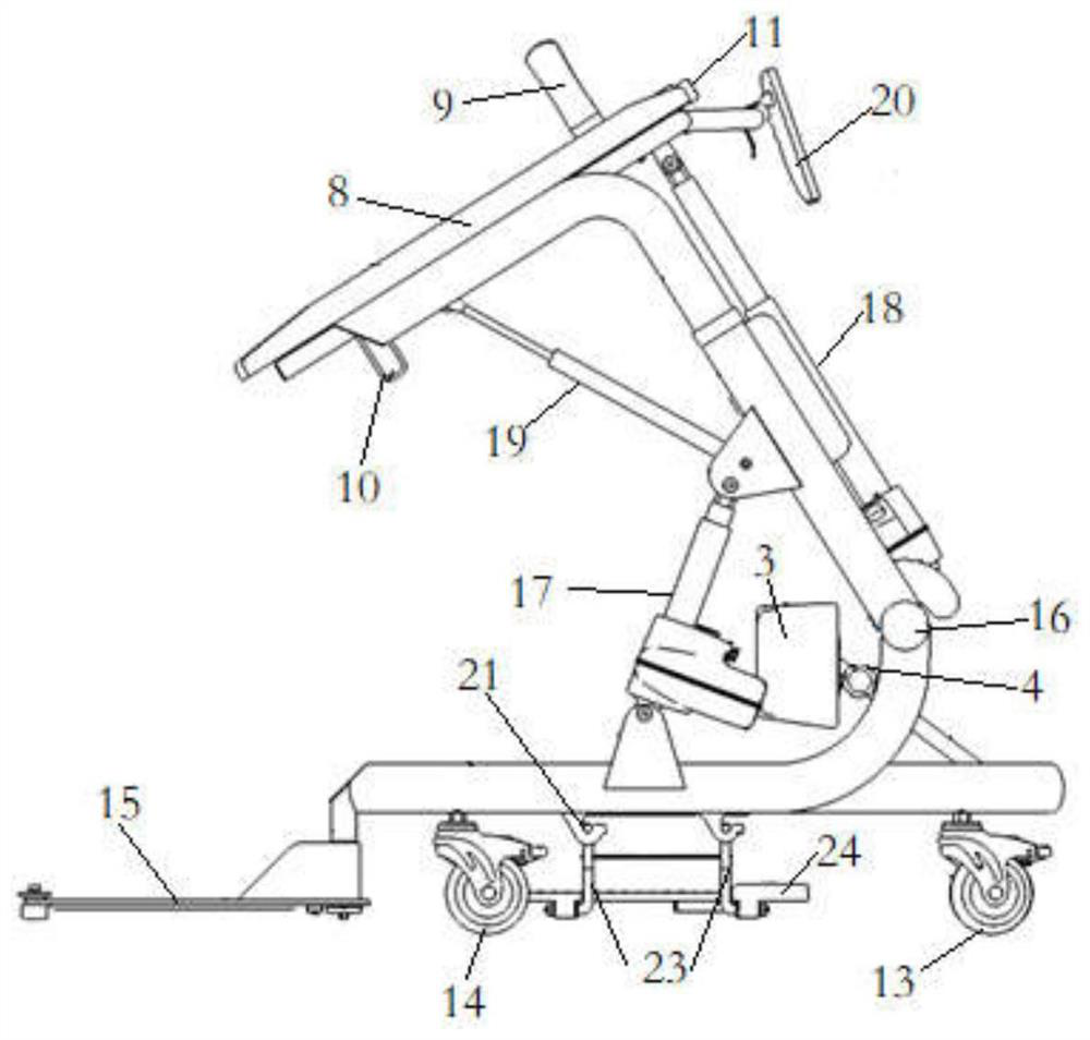 Multifunctional walking aid