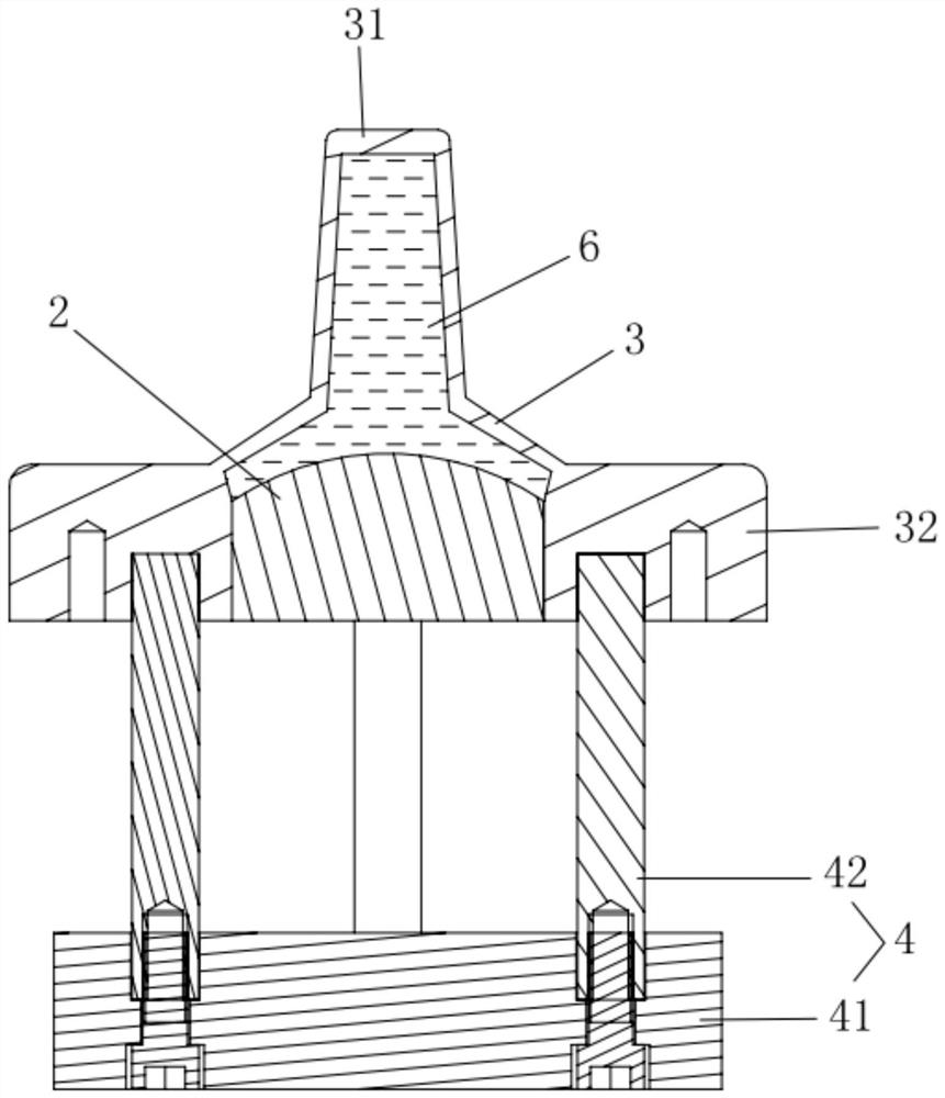 Ultrasonic detection probe