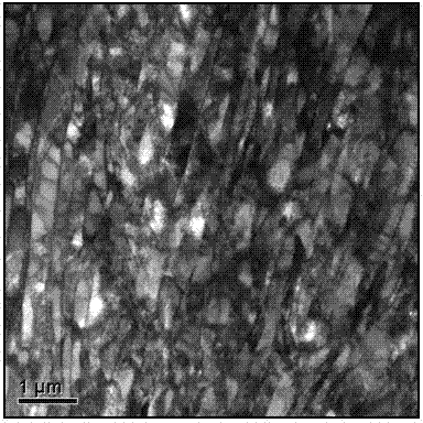 Subboundary-reinforced high-strength interstitial free steel containing Ti, and preparation method thereof