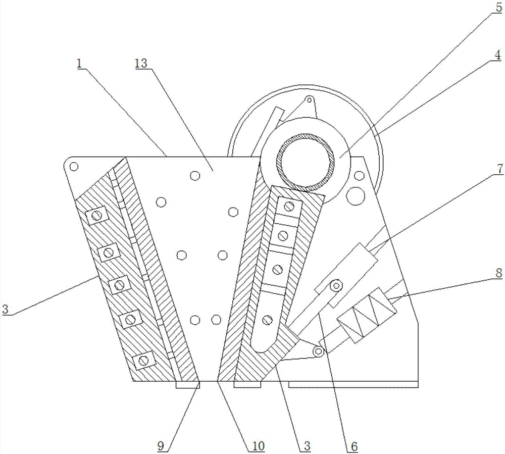 Novel jaw-type crusher