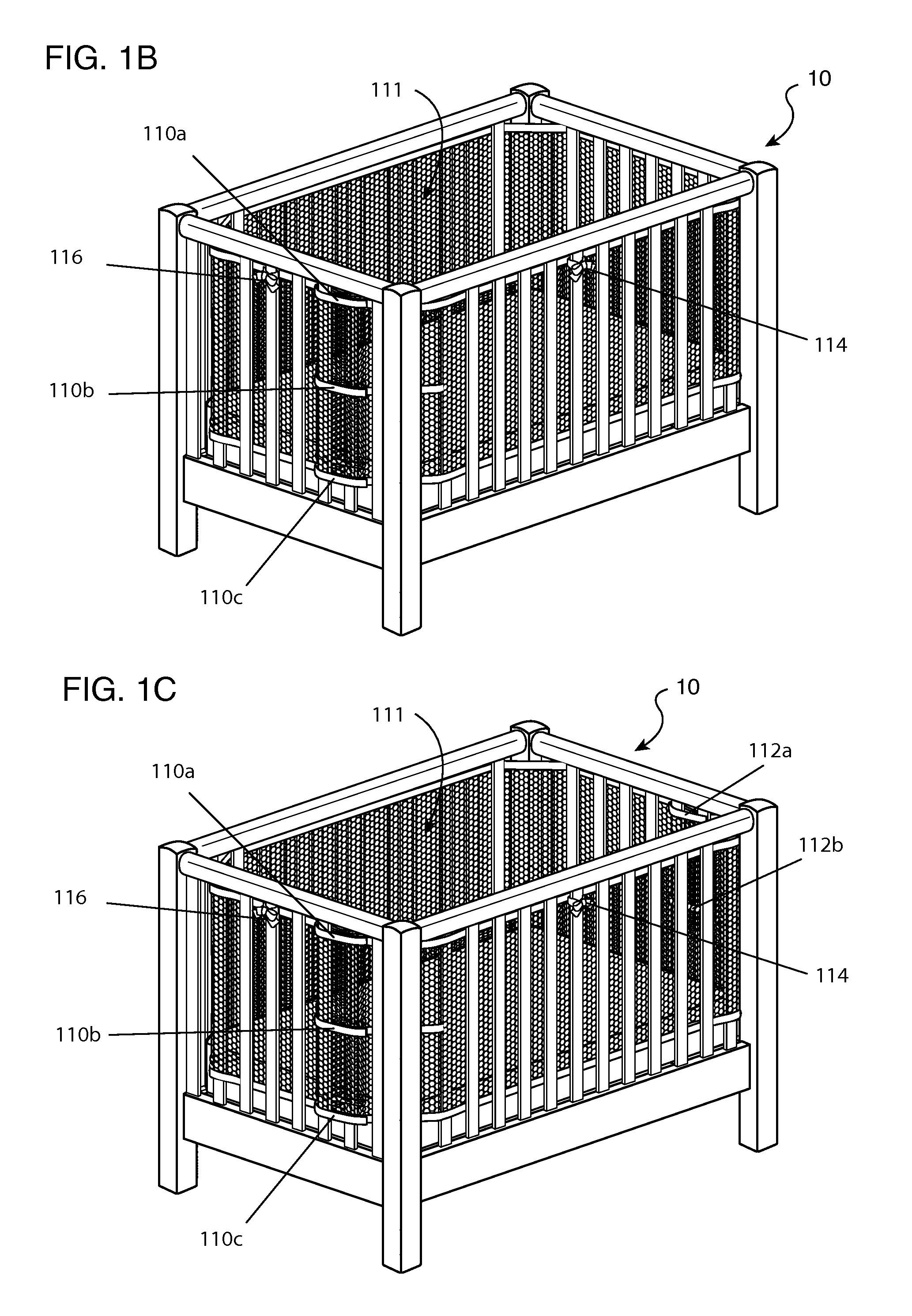 Crib shield system and other breathable apparatus