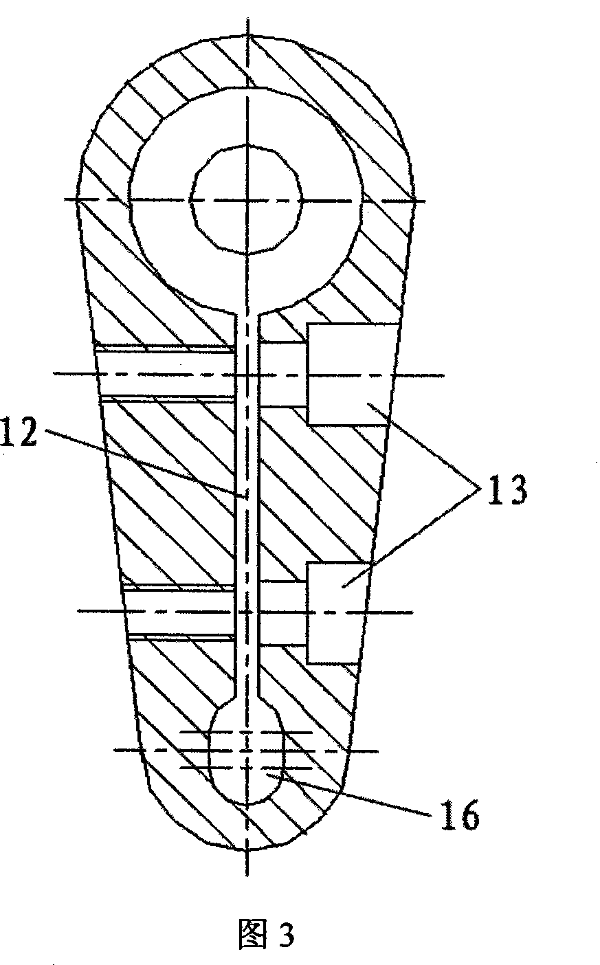 Guide bar shogging mechanism