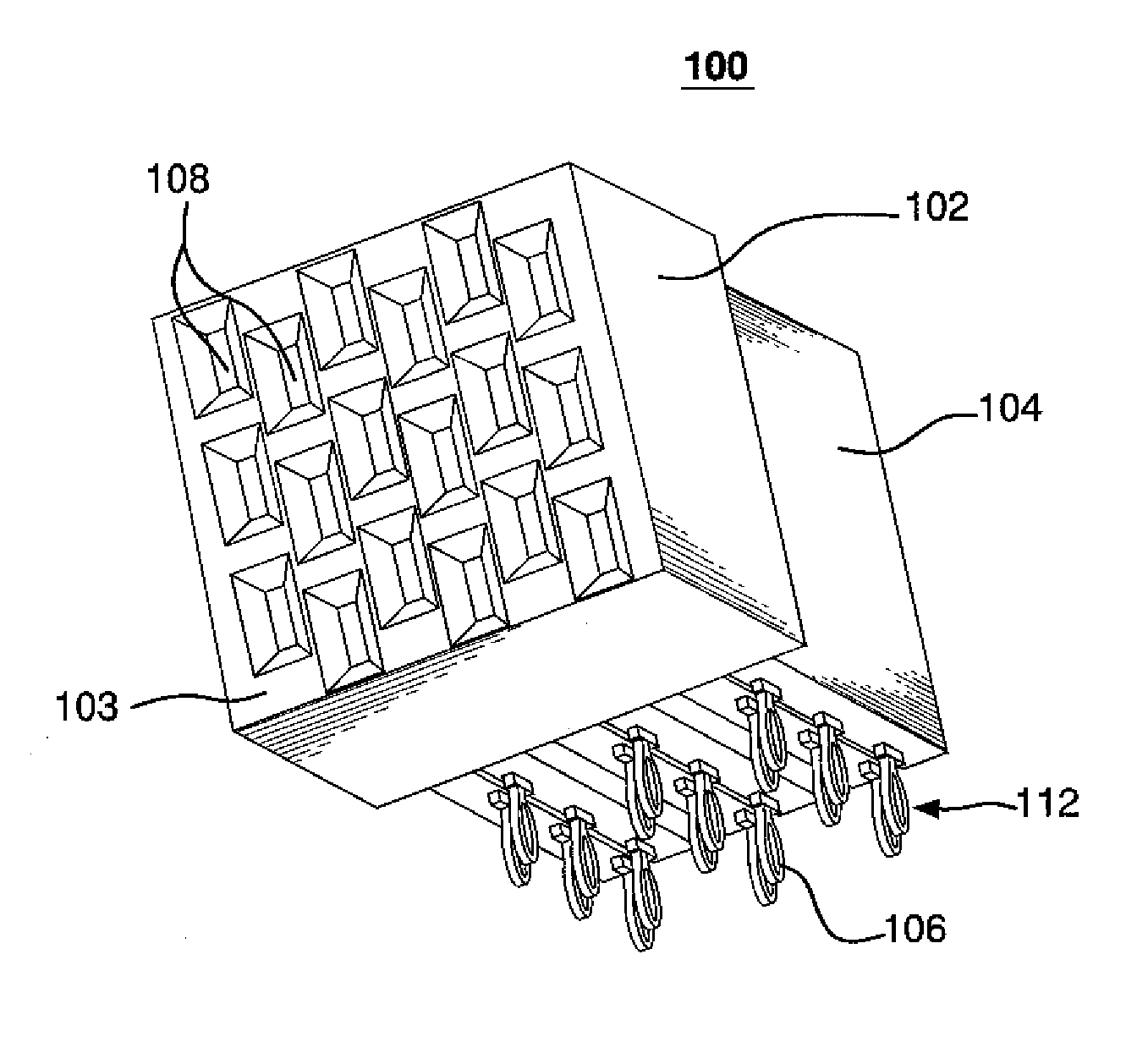 High-density orthogonal connector