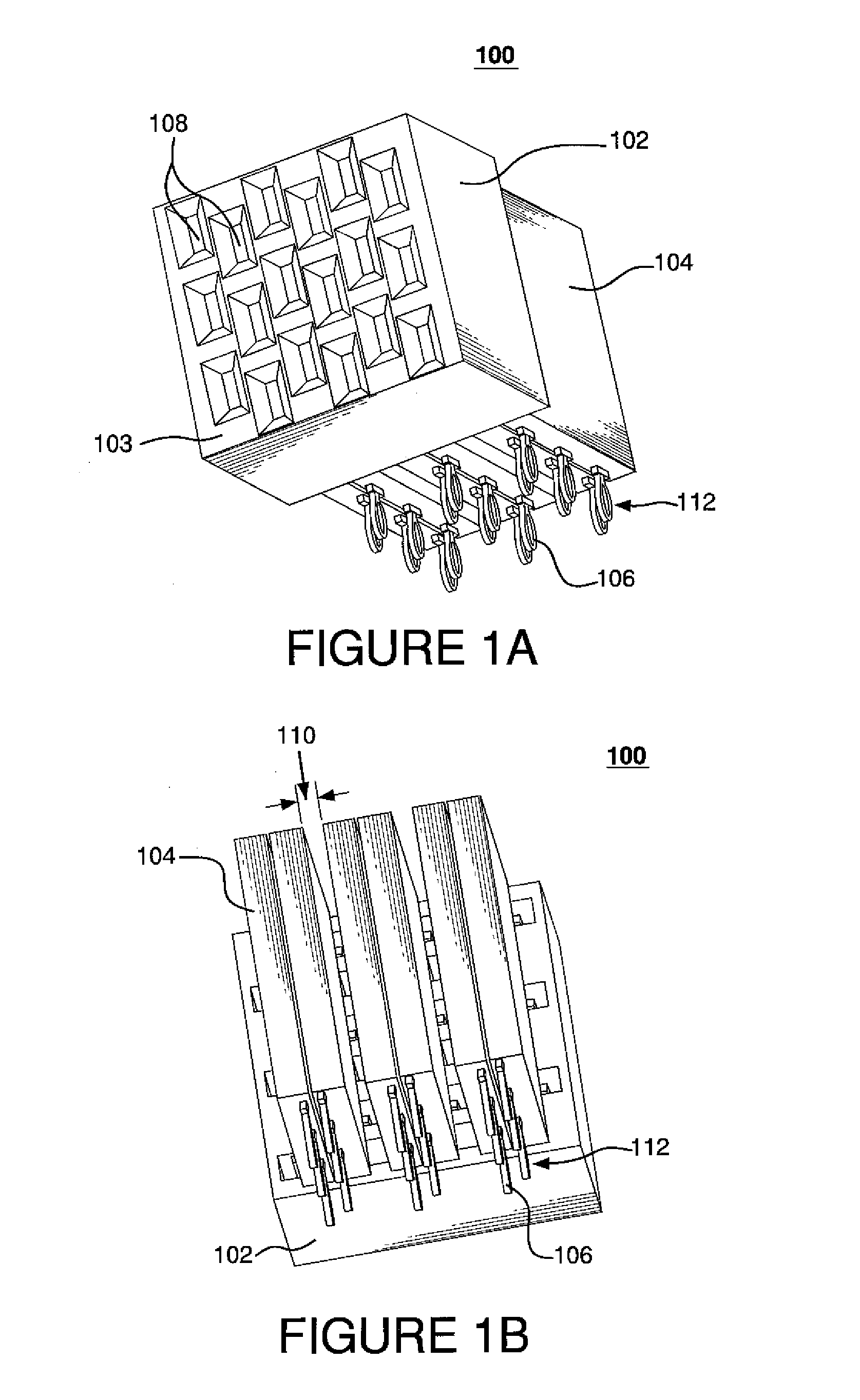 High-density orthogonal connector