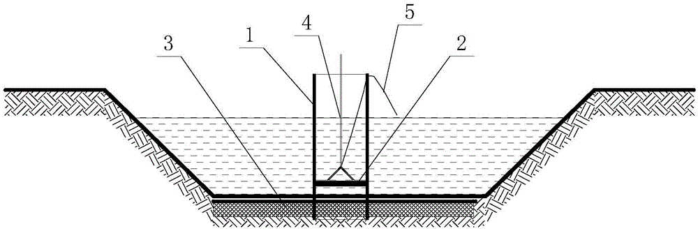 A method for testing the oxygen consumption rate of pond bottom