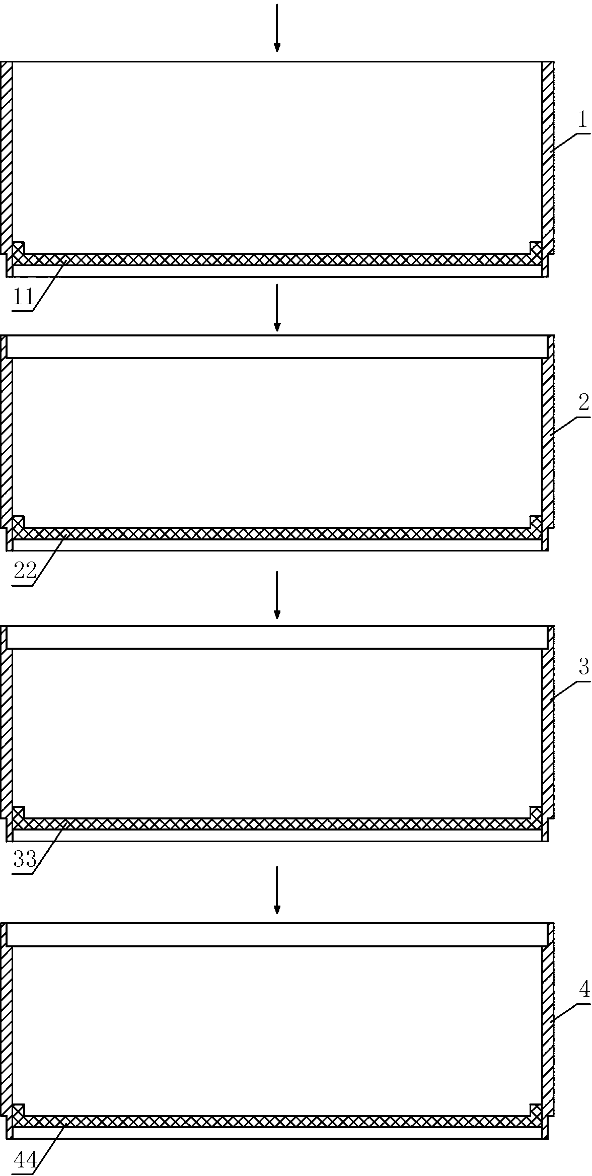 Phyllotreta striolata insect pest situation investigation method and special separation device