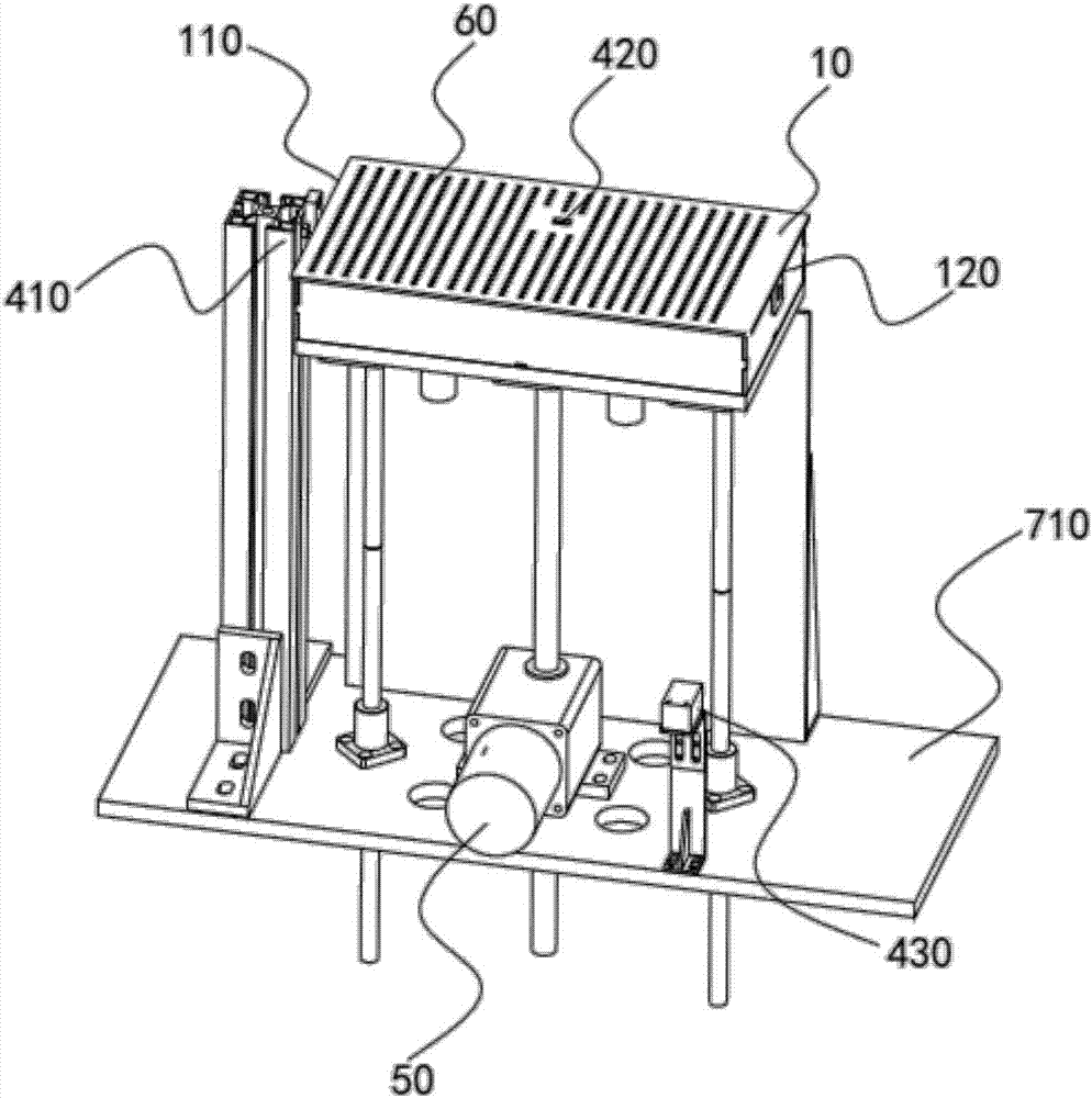 Sewing product separation mechanism