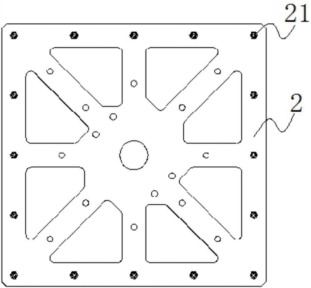 Conveying device based on vacuum suction cups