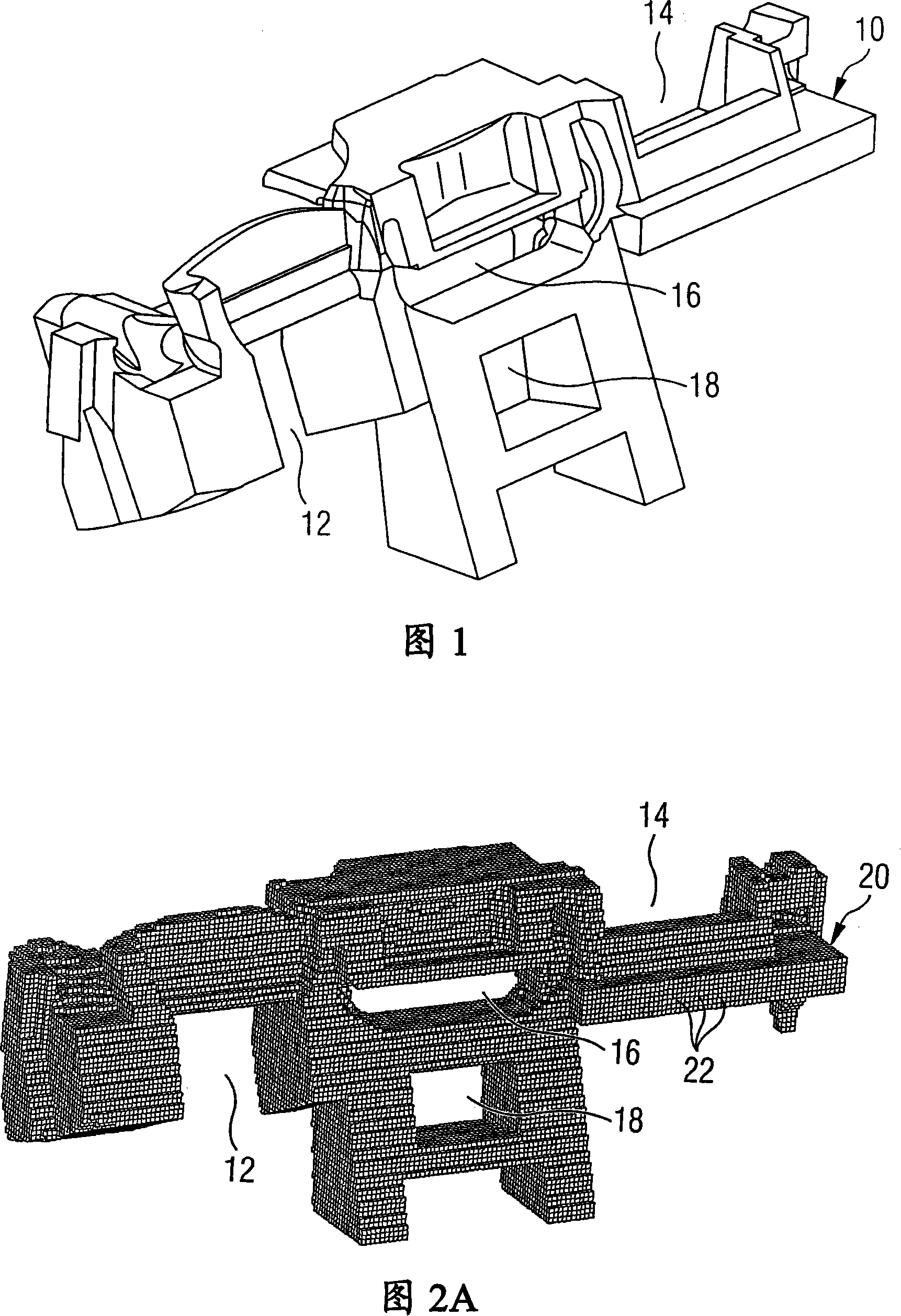 Method for optimizing cockpit support structures