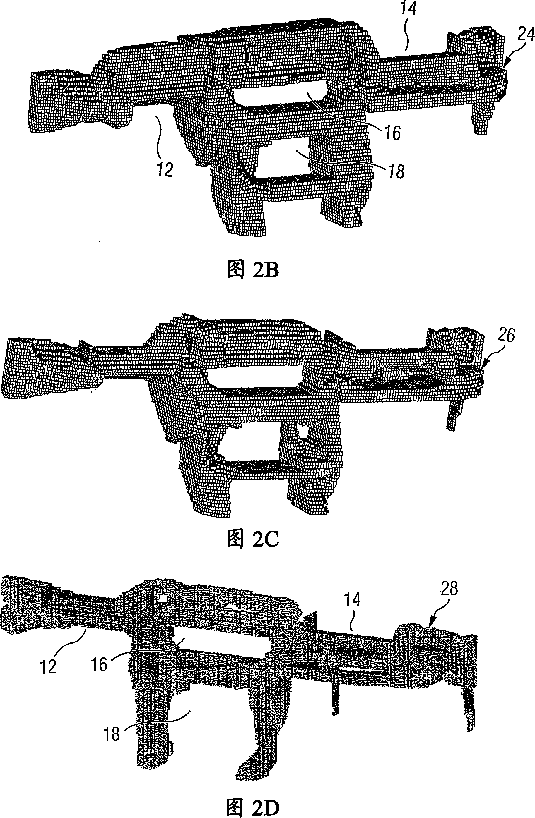 Method for optimizing cockpit support structures