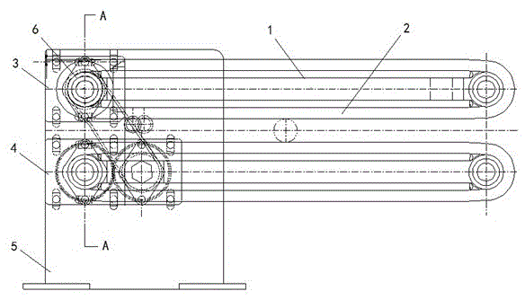 Plastic bottle infusion preparations with various specifications of the same bottle type microporous inspection machine outlet bottle clamping mechanism