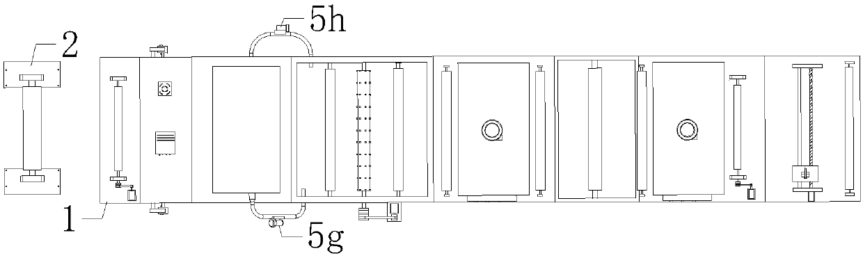 Copper foil electrolysis production equipment with antioxidant effect