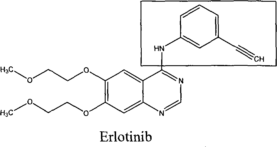 Technique of preparing m-nitrobenzene acetylene